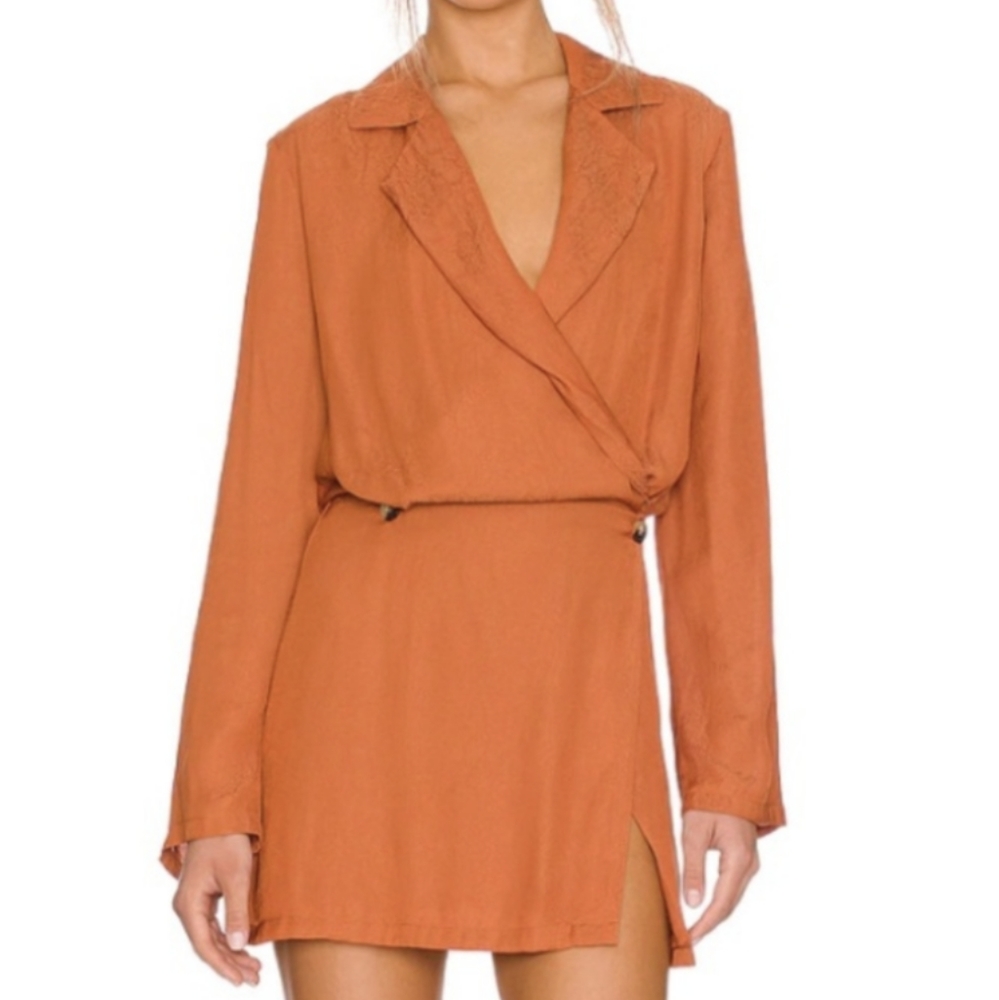 Free People Simone Dress Cinnaber Small